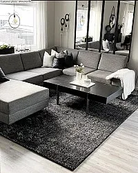 Shaggy rugs - Cosy (anthracite)