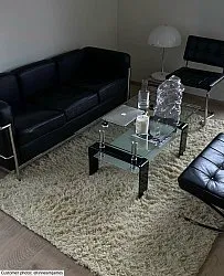 Wool rug - Aliste Wool Shaggy (alabaster gleam)