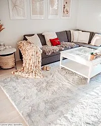 Shaggy rugs - Aranga Super Soft Fur (grey)