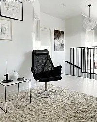 Wool rug - Aliste Wool Shaggy (alabaster gleam)