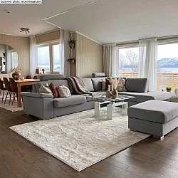 Shaggy rugs - Aranga Super Soft Fur (white)