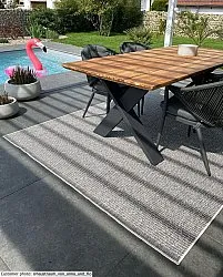 Indoor/Outdoor rug - Tromsø (silver)