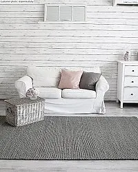 Wool rug - Lynmouth (light grey)
