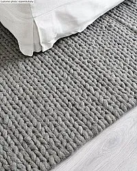 Wool rug - Lynmouth (light grey)
