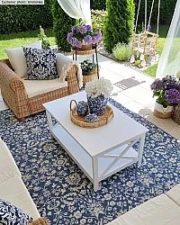 Indoor/Outdoor rug - Brussels Ocean (blue)