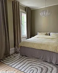 Cotton rug - Inez (beige)