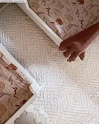 Shaggy rugs - Stettin (offwhite)