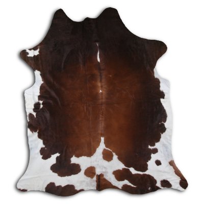 Cowhide - Classic Brown and White 15