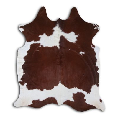 Cowhide - Classic Brown and White 17