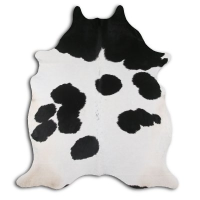 Cowhide - black and white 21