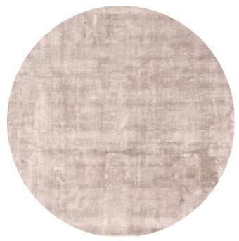 Round rug - Jodhpur Special Luxury Edition Viscose (light grey/beige)