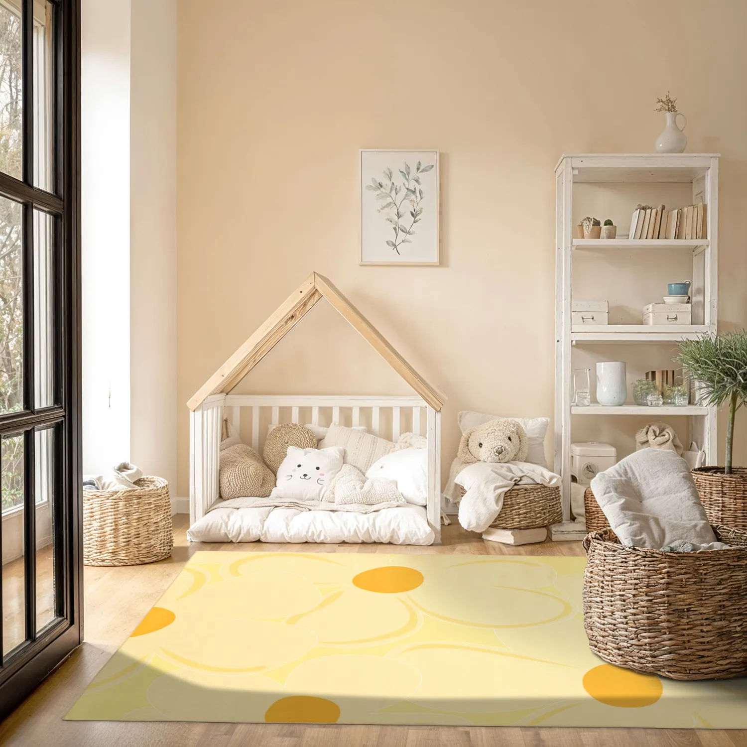 Wilton rug - Honfleur (yellow/multi)
