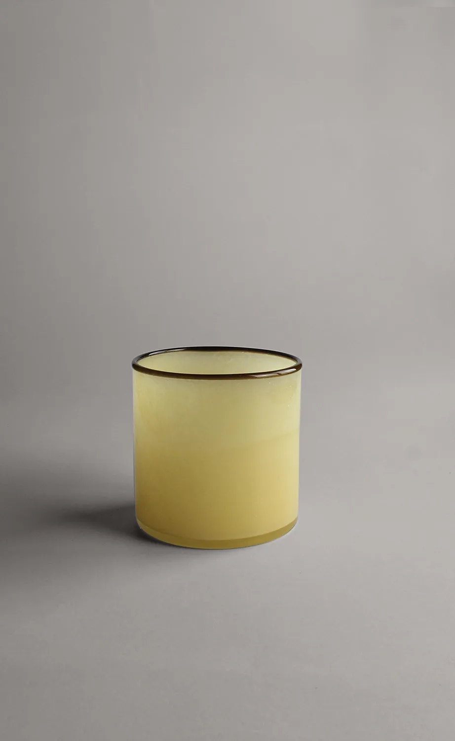 Candle holder M - Harmony (soft yellow/amber)
