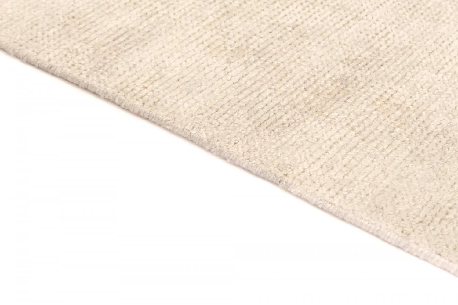 Bamboo silk rug - Faliraki (light grey)