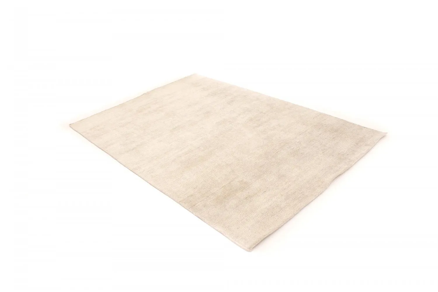 Bamboo silk rug - Faliraki (light grey)