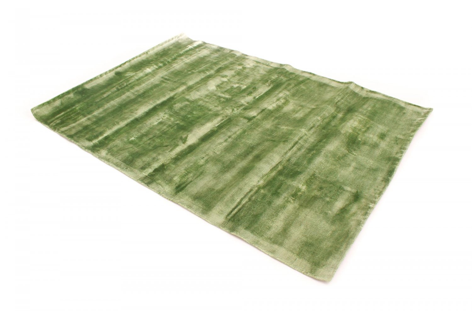 Viscose rug Jodhpur (green) Green rugs