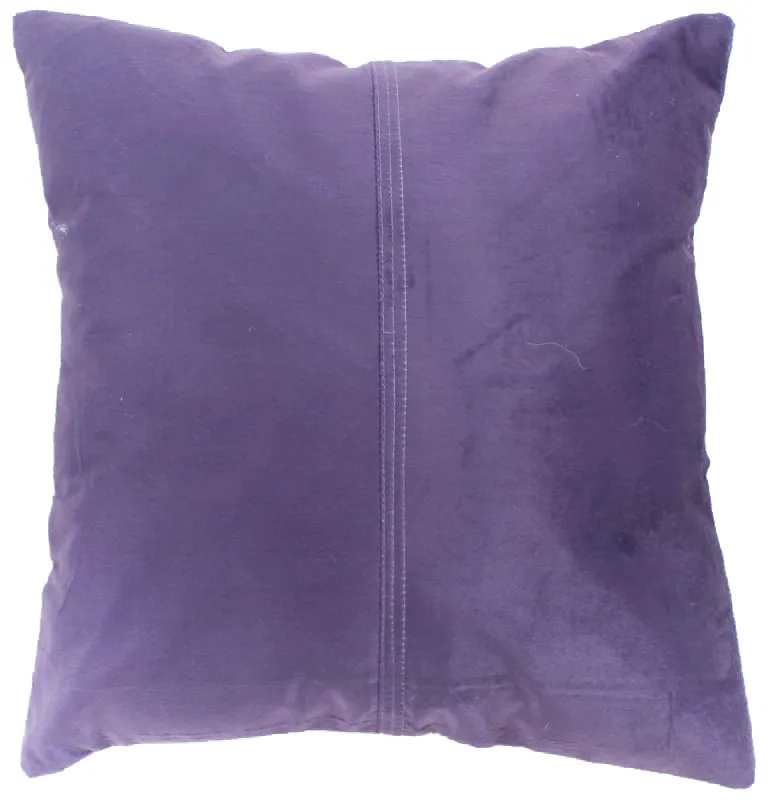 Velvet cushion (purple) (cushion cover) 45 x 45 cm