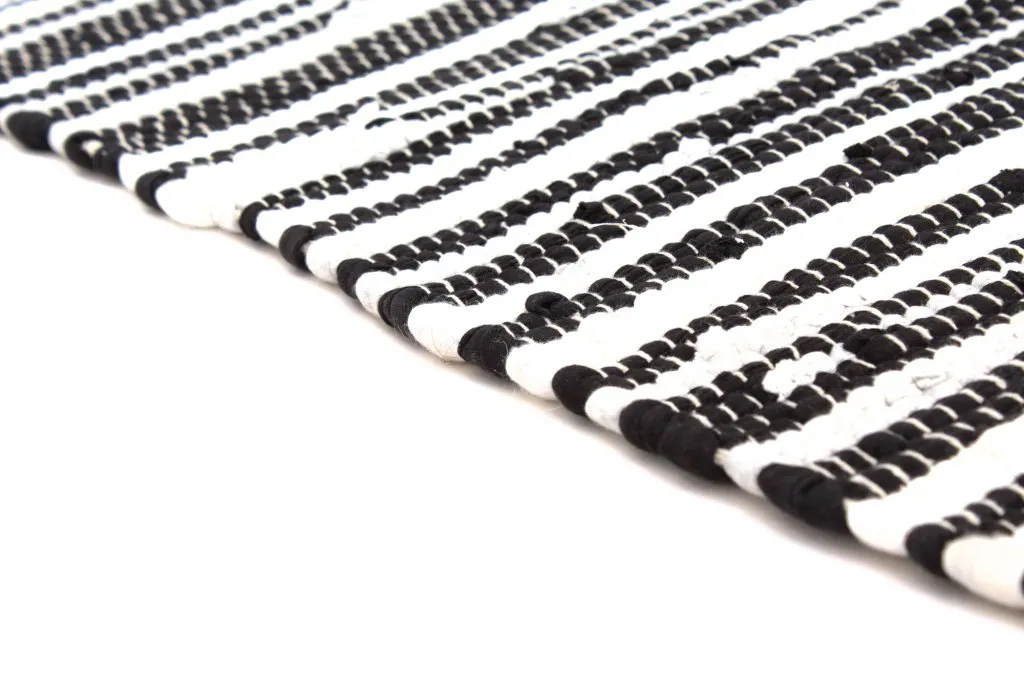 Rag rugs from Strehög of Sweden - Tulka (grey)
