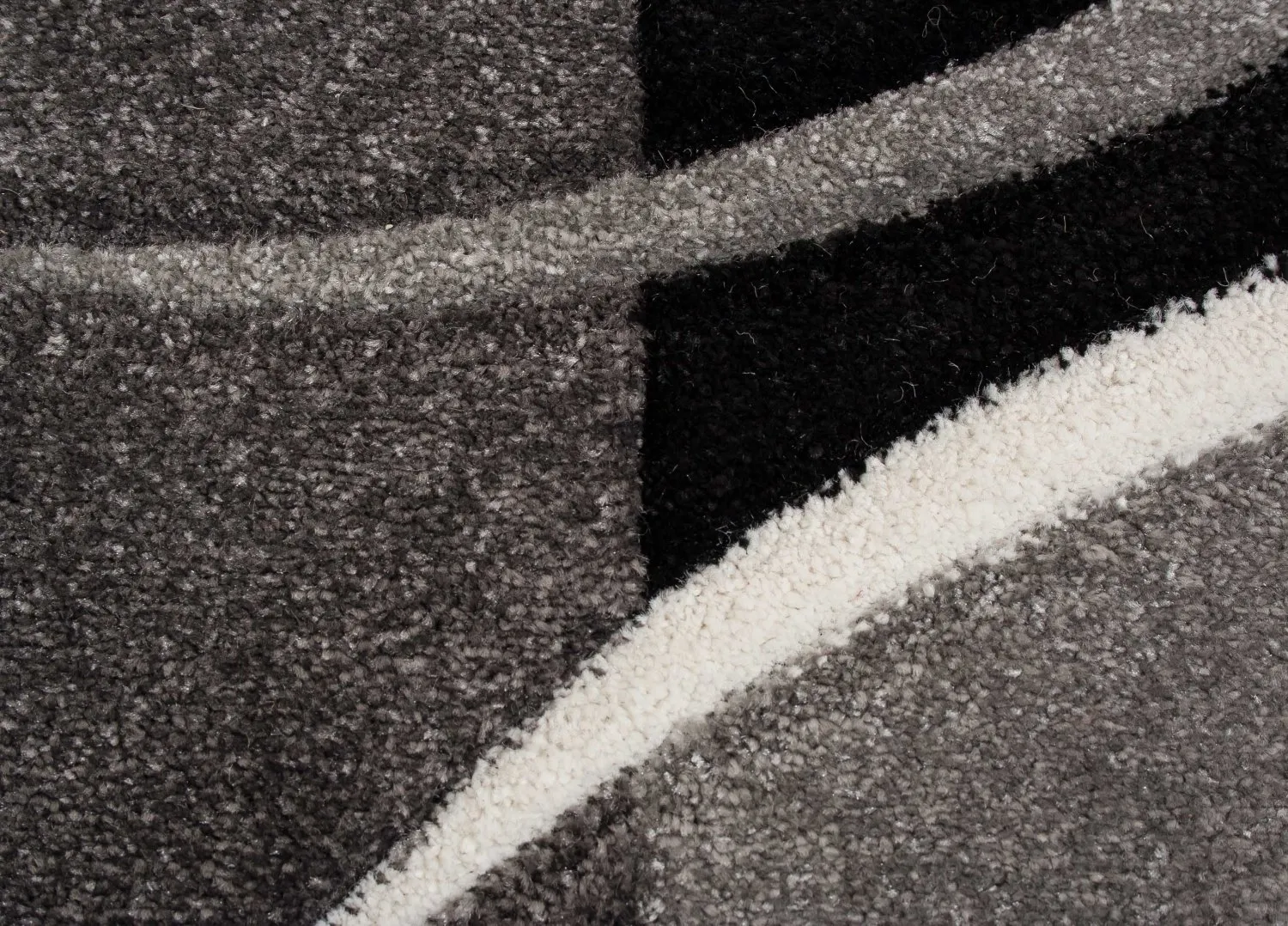 Wilton rug - London Patch (black)