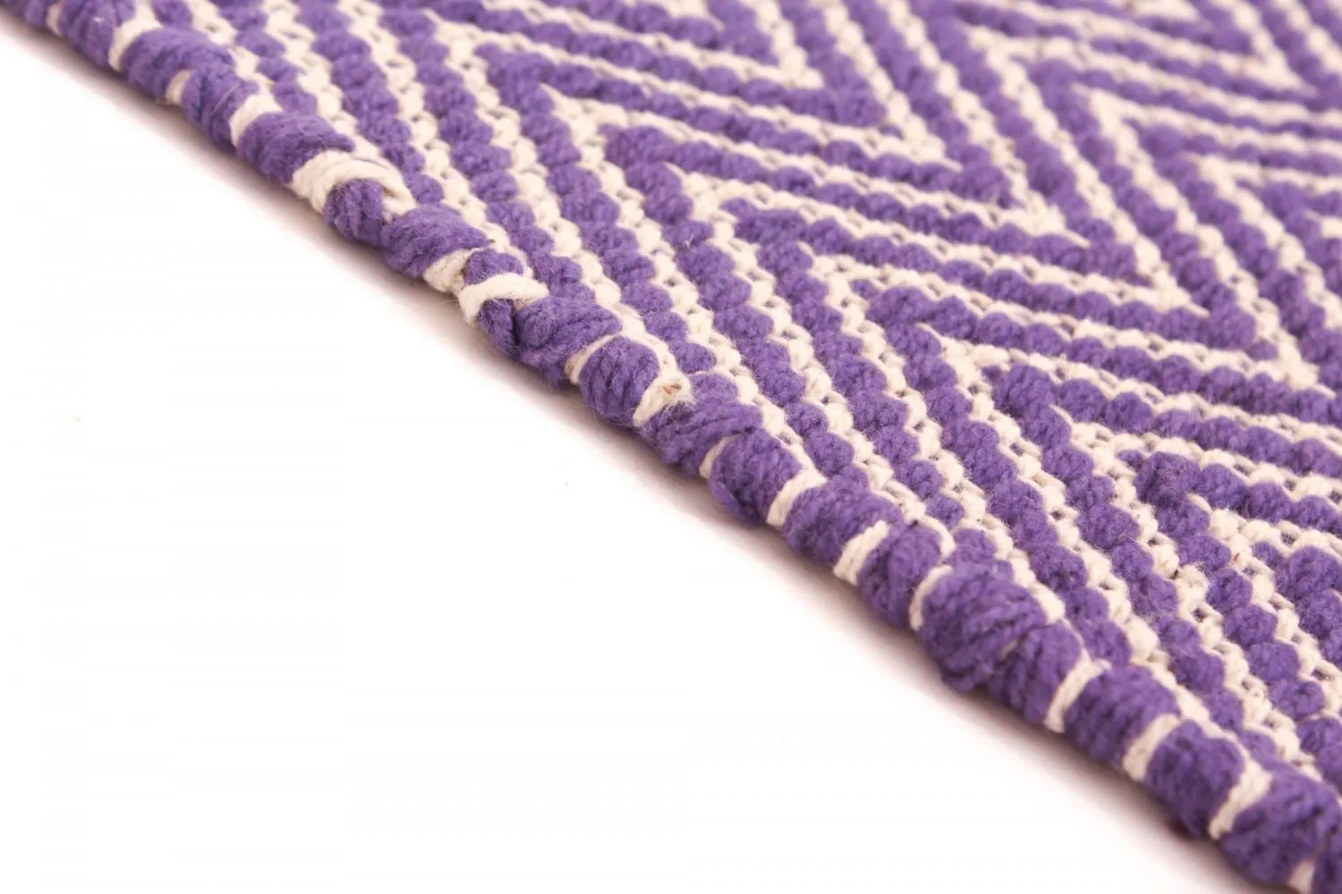 Rag rug - Marina (purple)