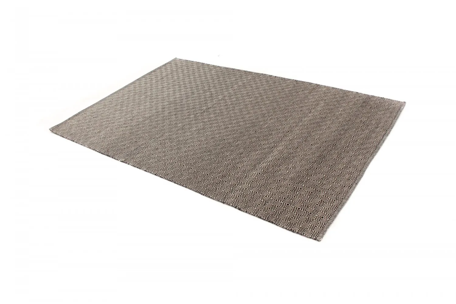 Wool rug - Varella (black/white)