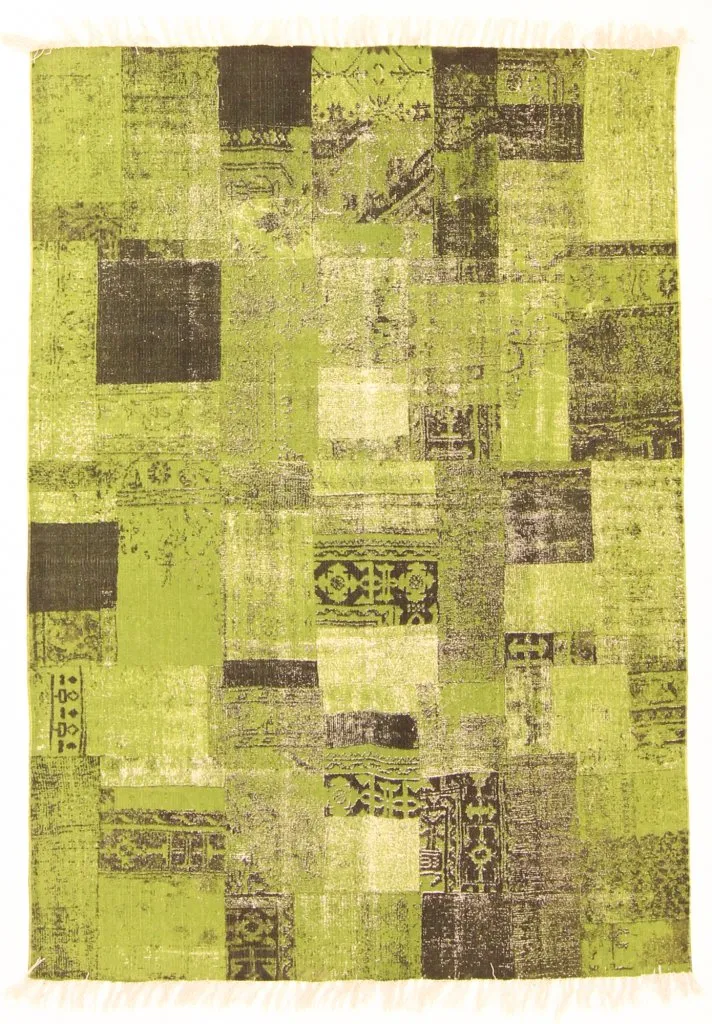 Rag rug - Devenport (green)