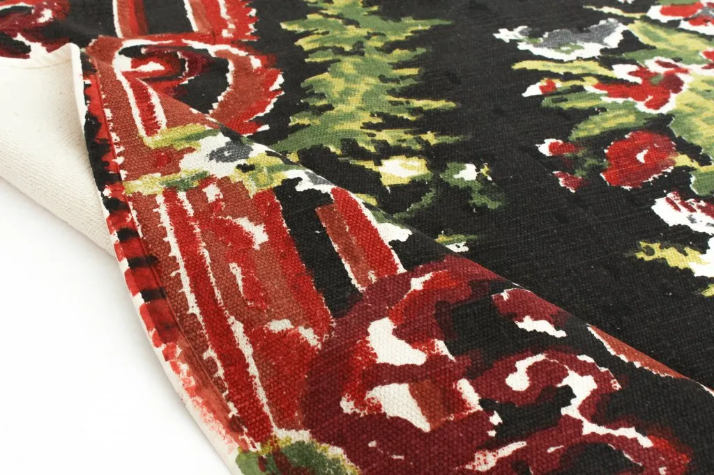 Rag rug - Rose (round)