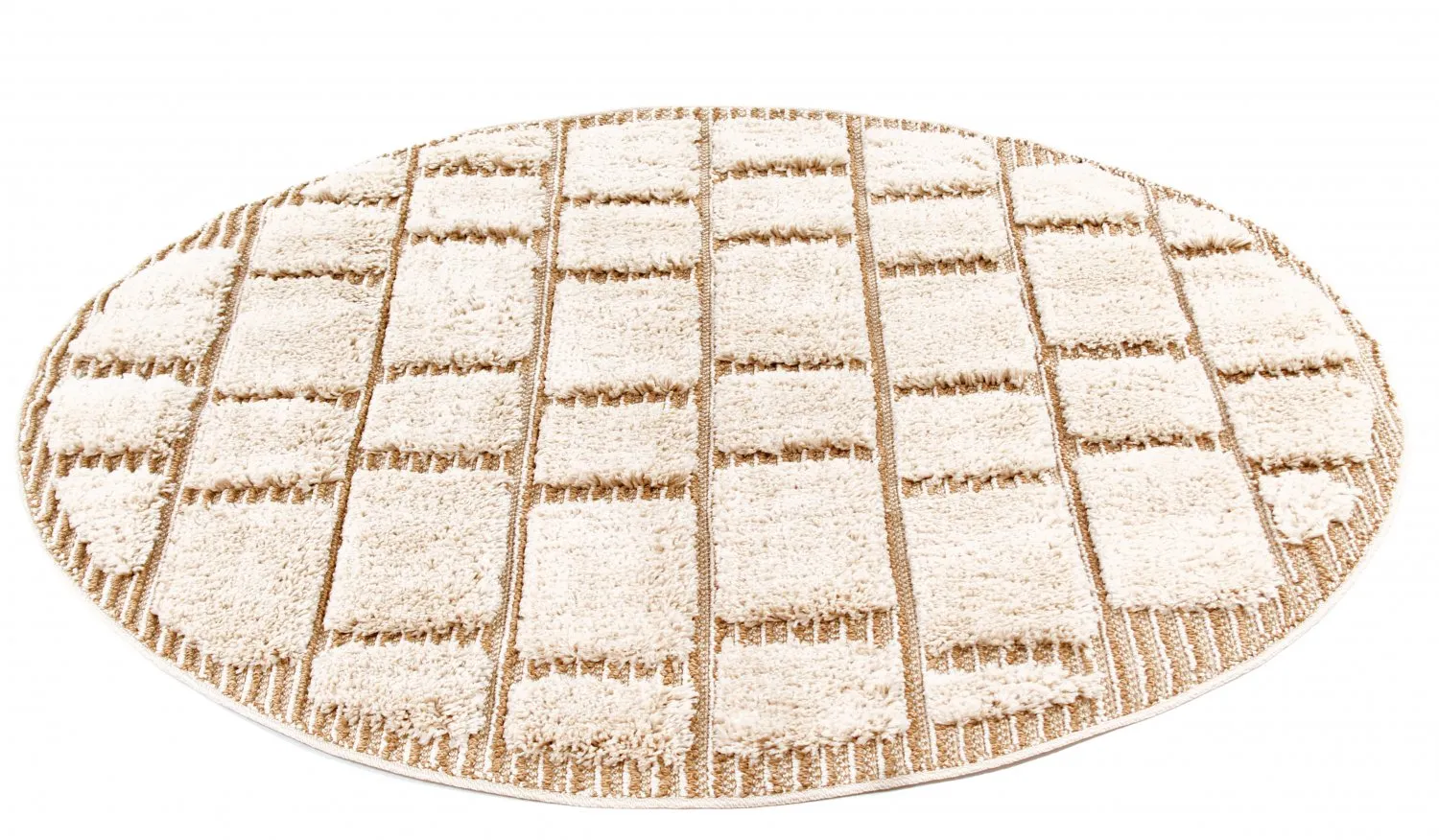 Round rugs - Lousa (beige)