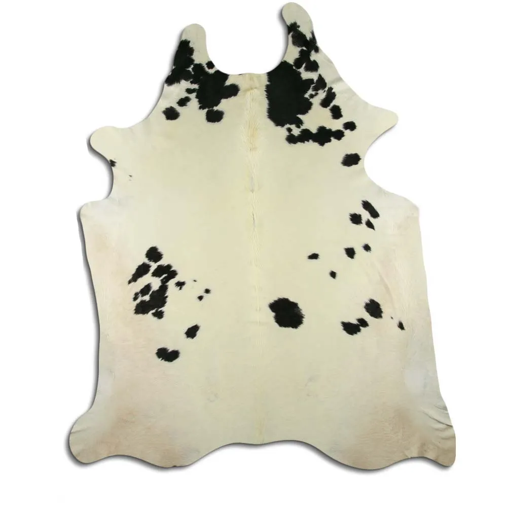 Cowhide - Black/white 52