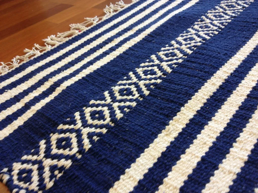 Rag rugs - Ystad (blue)