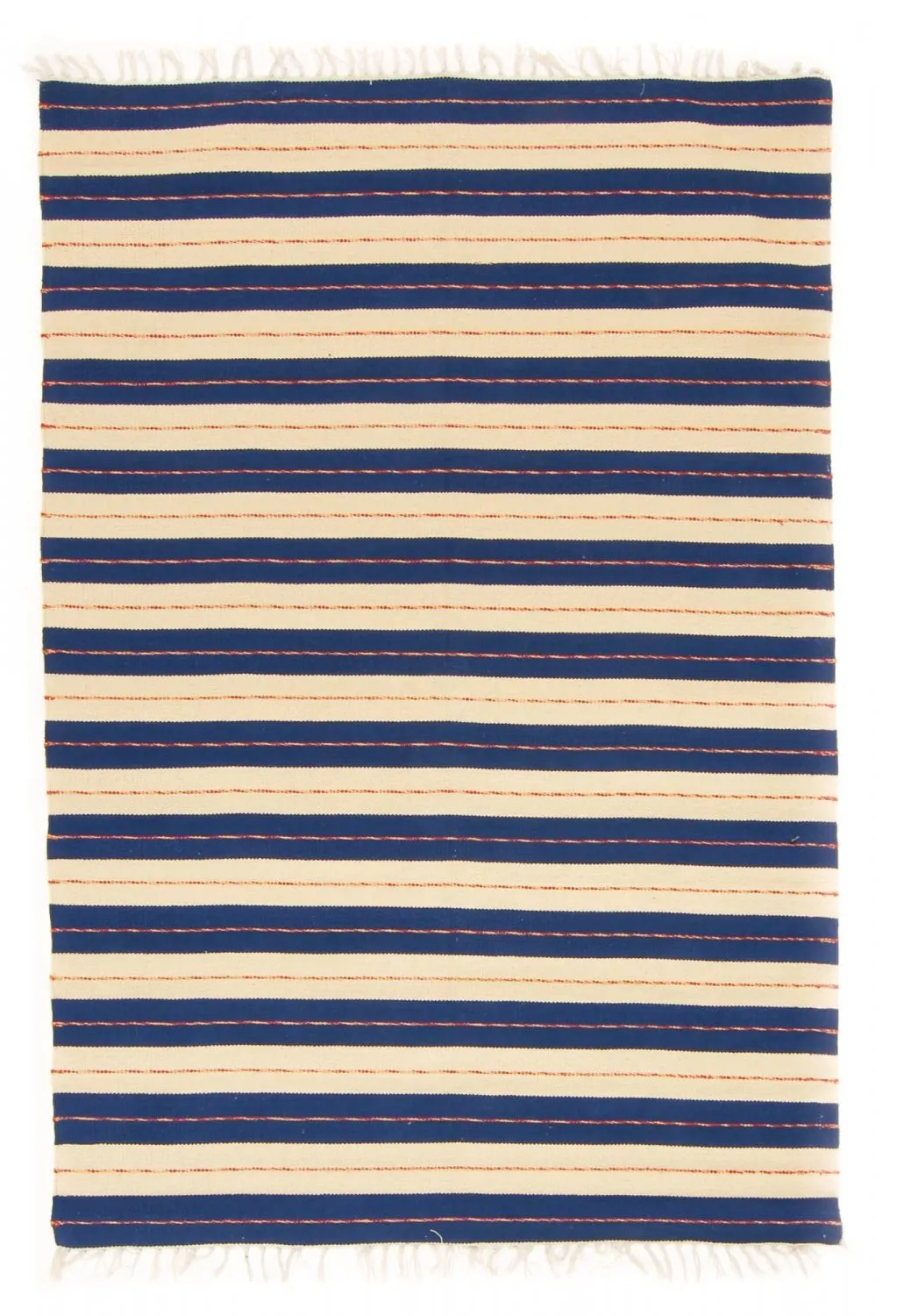 Rag rug - Alva (blue)