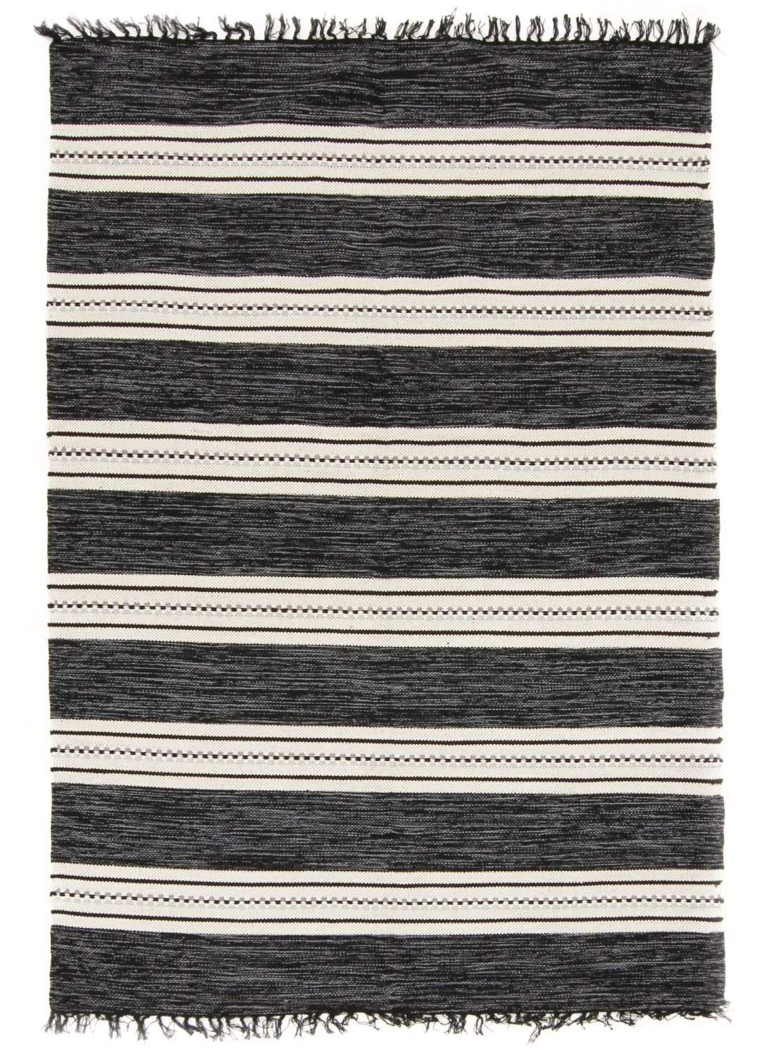 Rag rug - Kajsa (black)