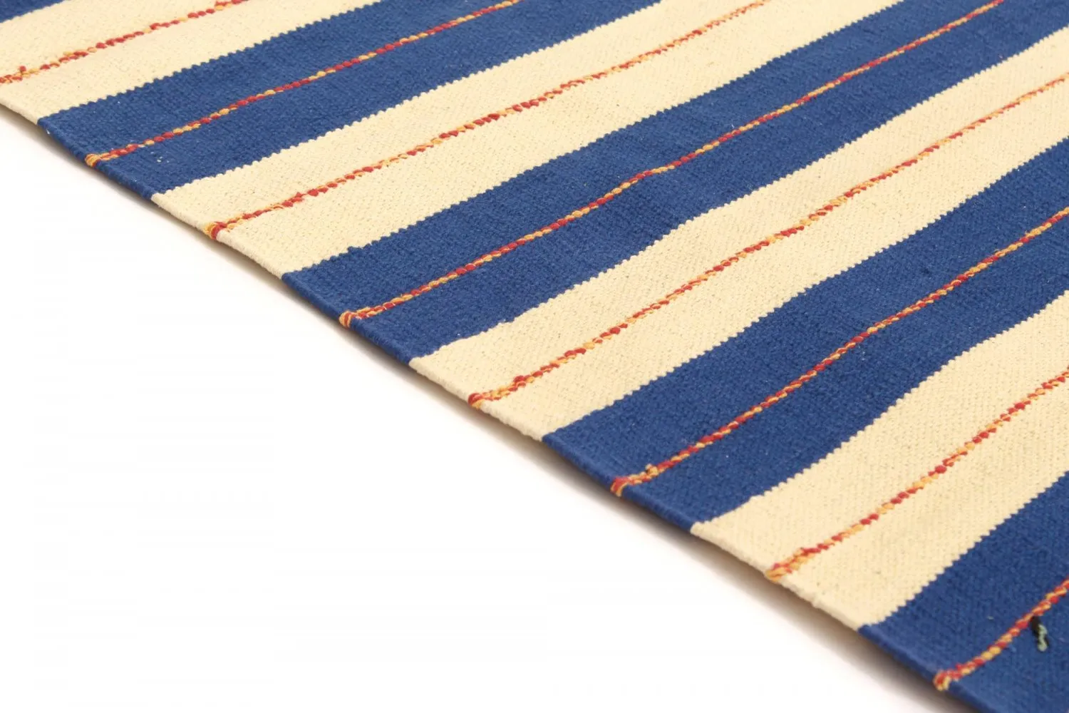 Rag rug - Alva (blue)