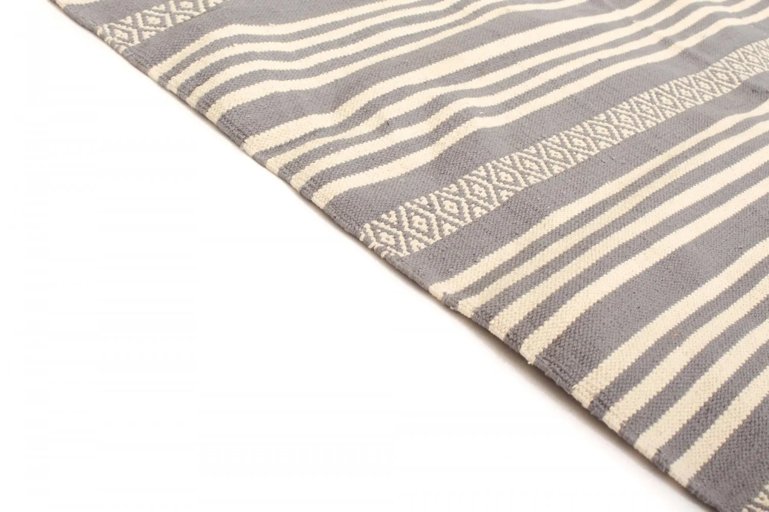 Rag rug - Ystad (grey)