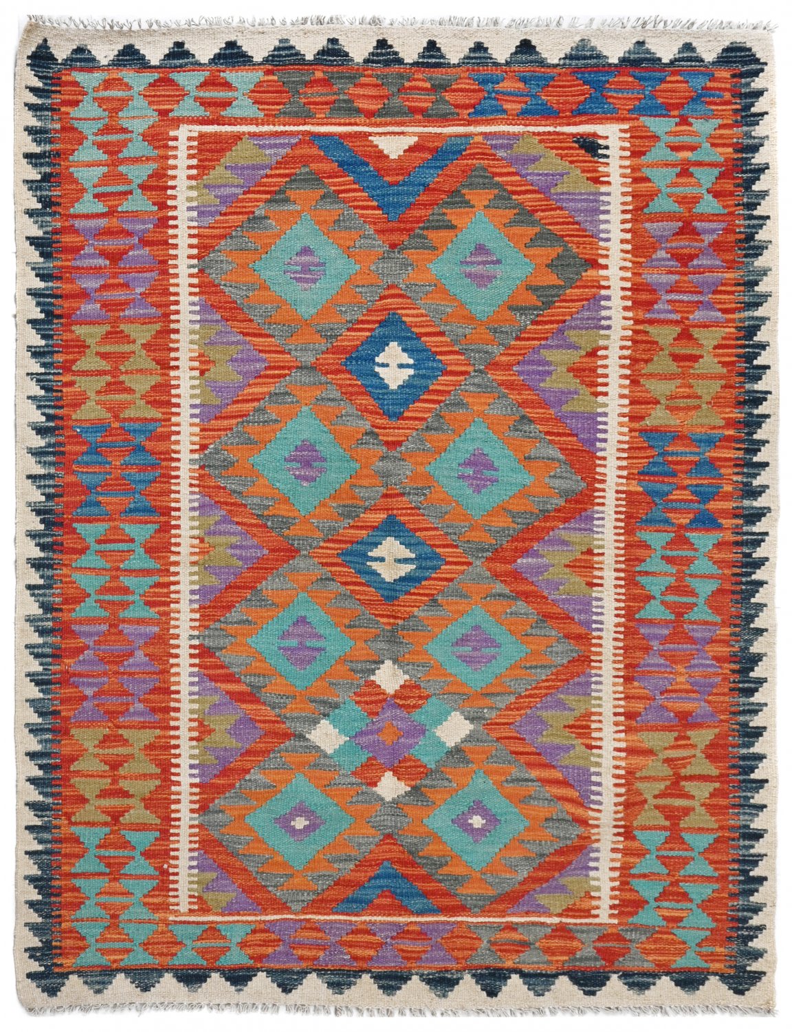 Kilim rug Afghan 167 x 125 cm