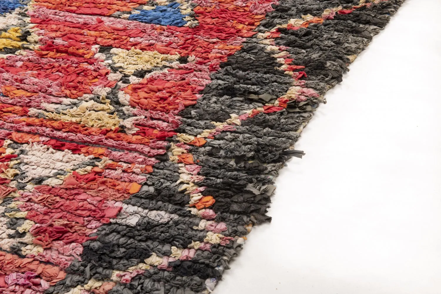 Moroccan Berber rug Boucherouite 230 x 155 cm