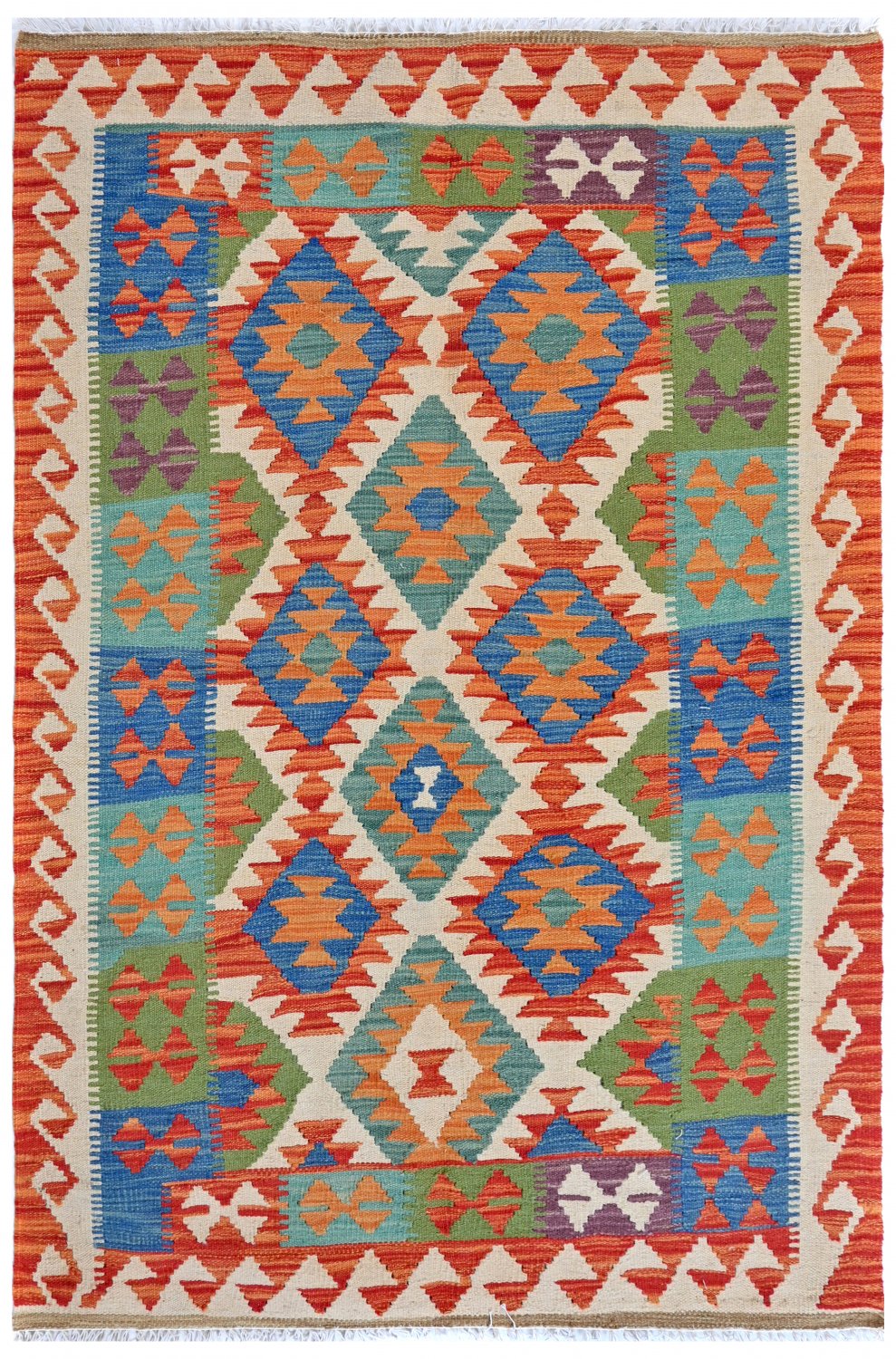 Kilim rug Afghan 154 x 99 cm