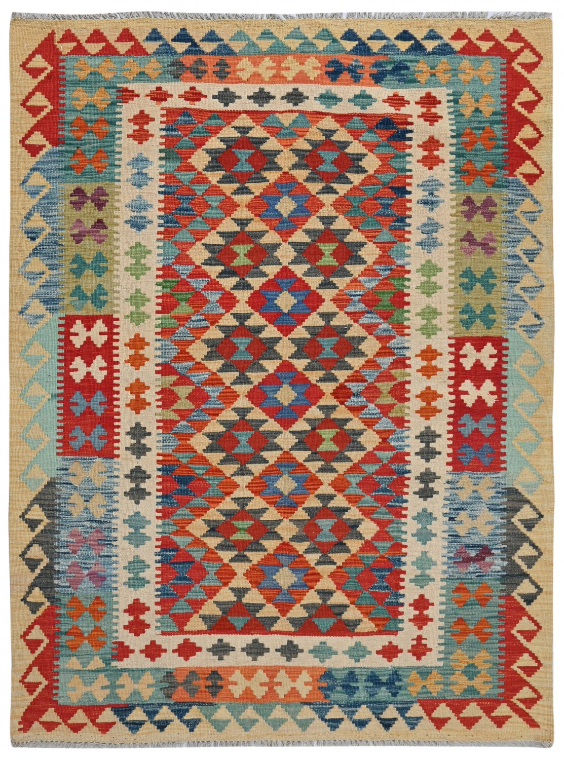 Kilim rug Afghan 179 x 135 cm