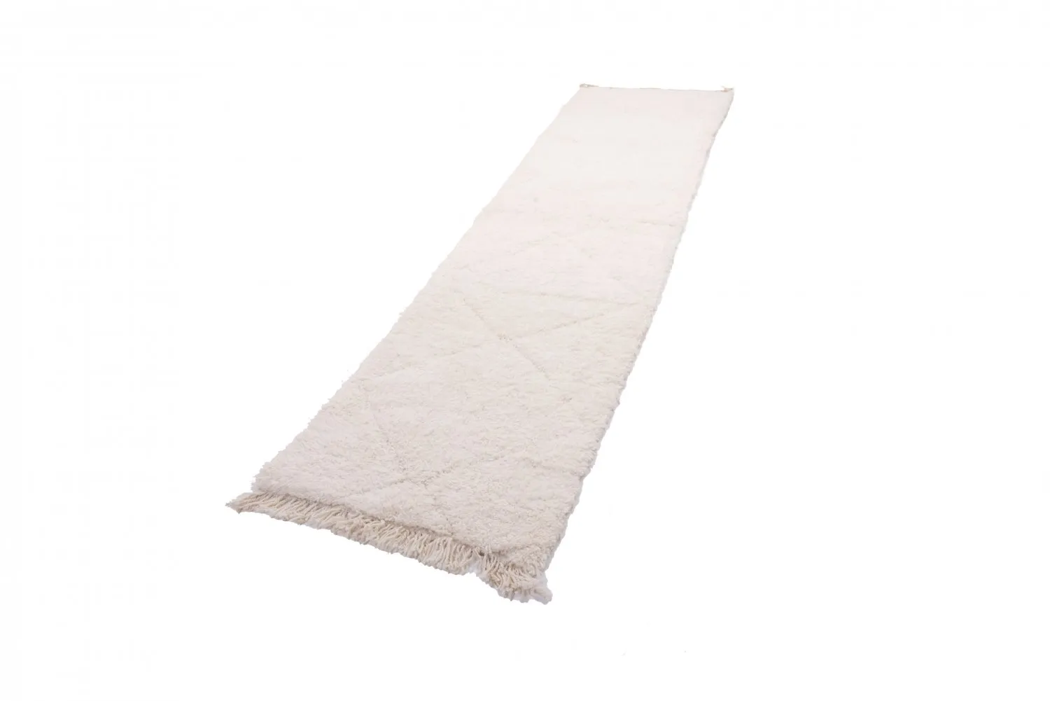 Kilim Moroccan Berber rug Beni Ourain 320 x 75 cm