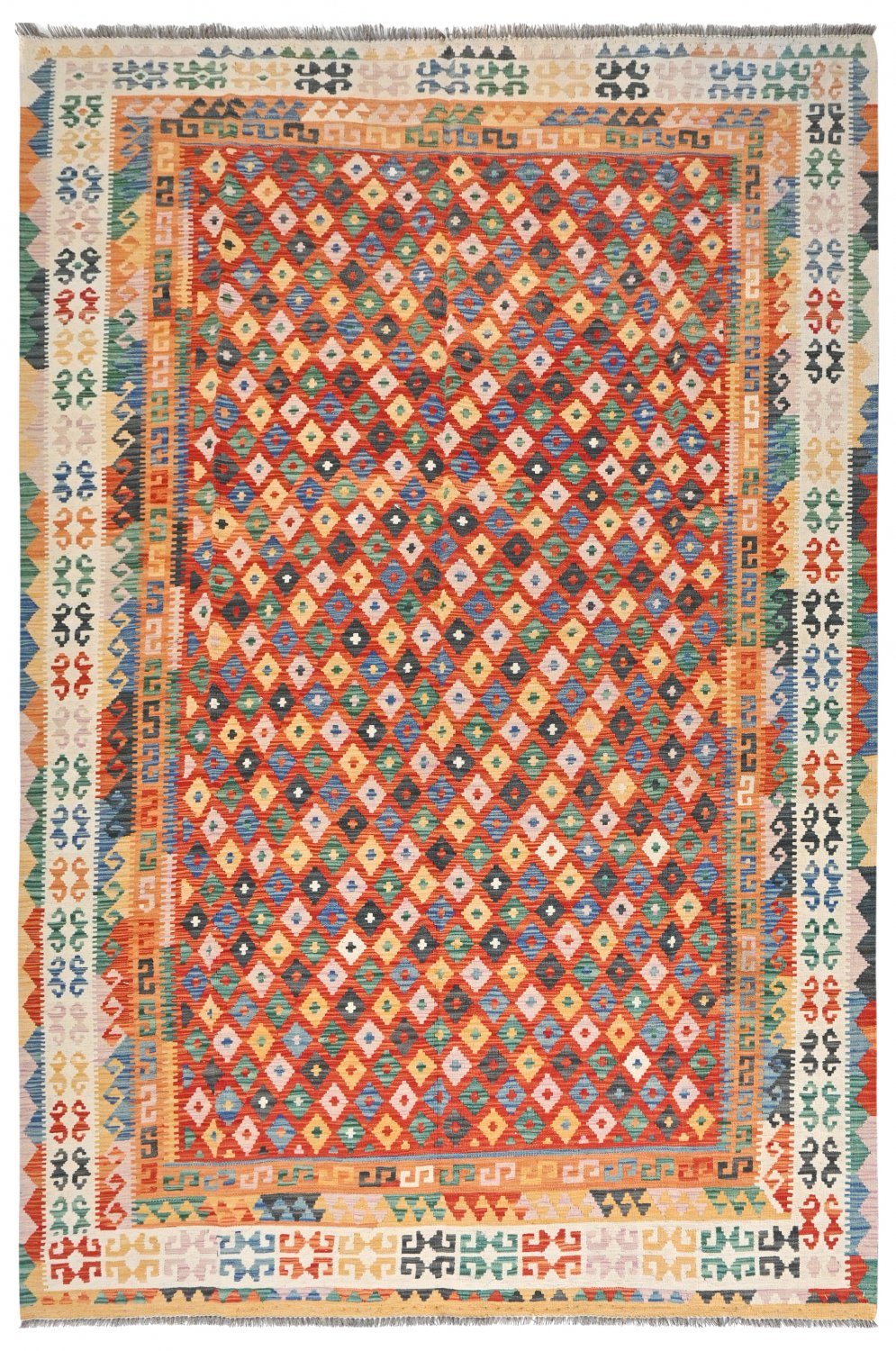 Kilim rug Afghan 294 x 198 cm