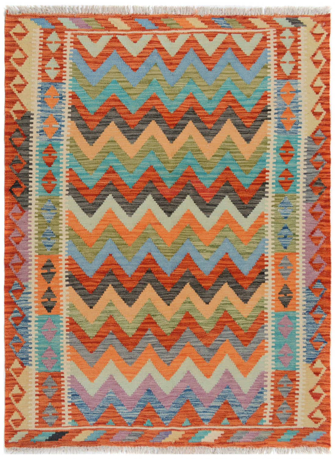 Kilim rug Afghan 165 x 127 cm