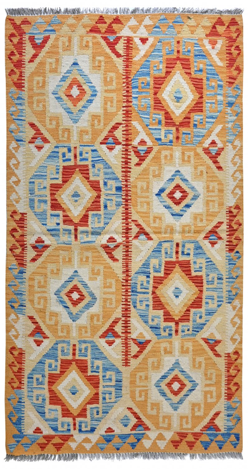 Kilim rug Afghan 186 x 101 cm