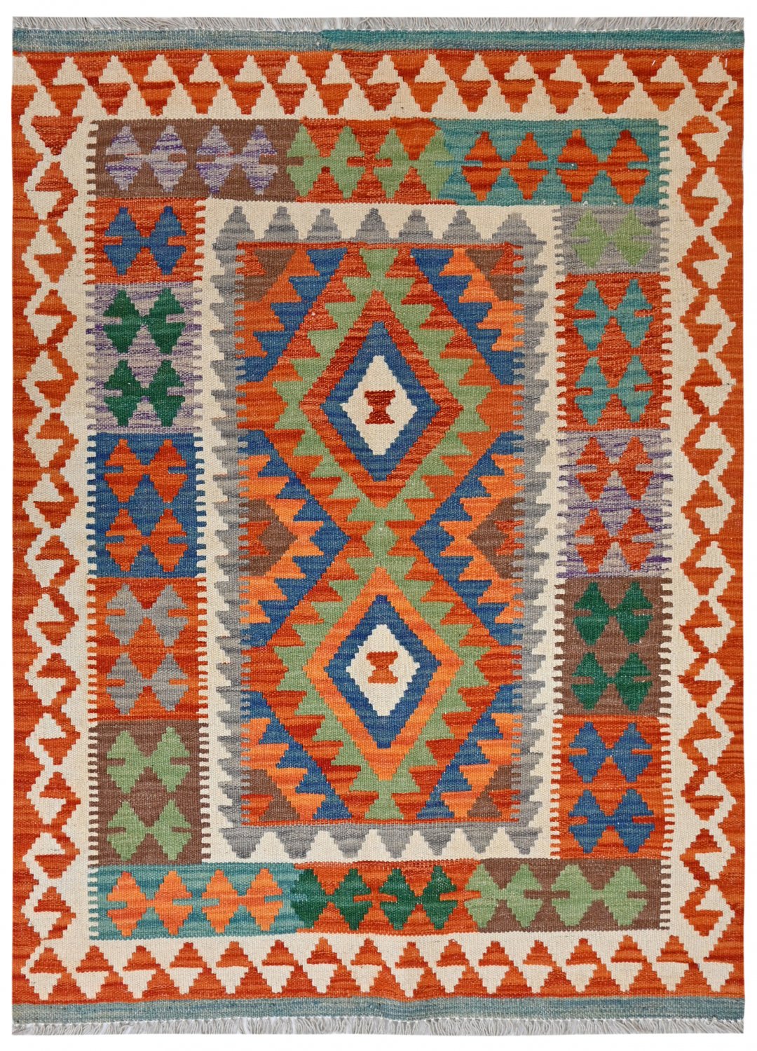 Kilim rug Afghan 143 x 98 cm