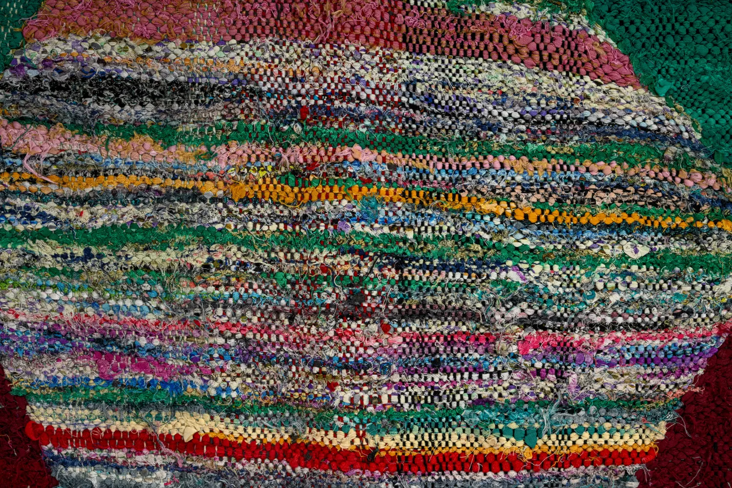 Moroccan Berber rug Boucherouite 150 x 325 cm