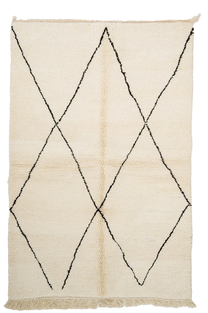 Kilim Moroccan Berber rug Beni Ourain 150 x 230 cm