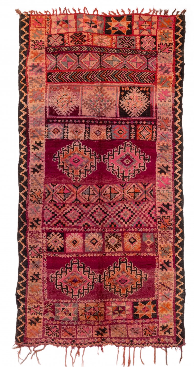 Kilim Moroccan Berber rug Azilal 370 x 190 cm
