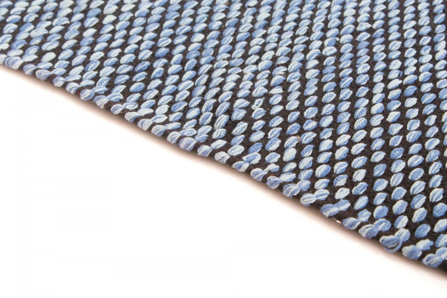 Rag rug - Tuva (blue)
