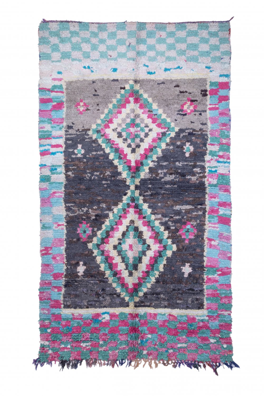 Moroccan Berber rug Boucherouite 290 x 160 cm