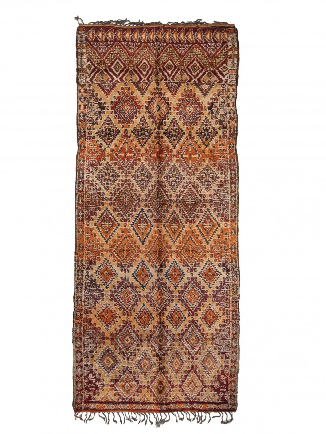 Kilim Moroccan Berber rug Azilal Special Edition 520 x 210 cm