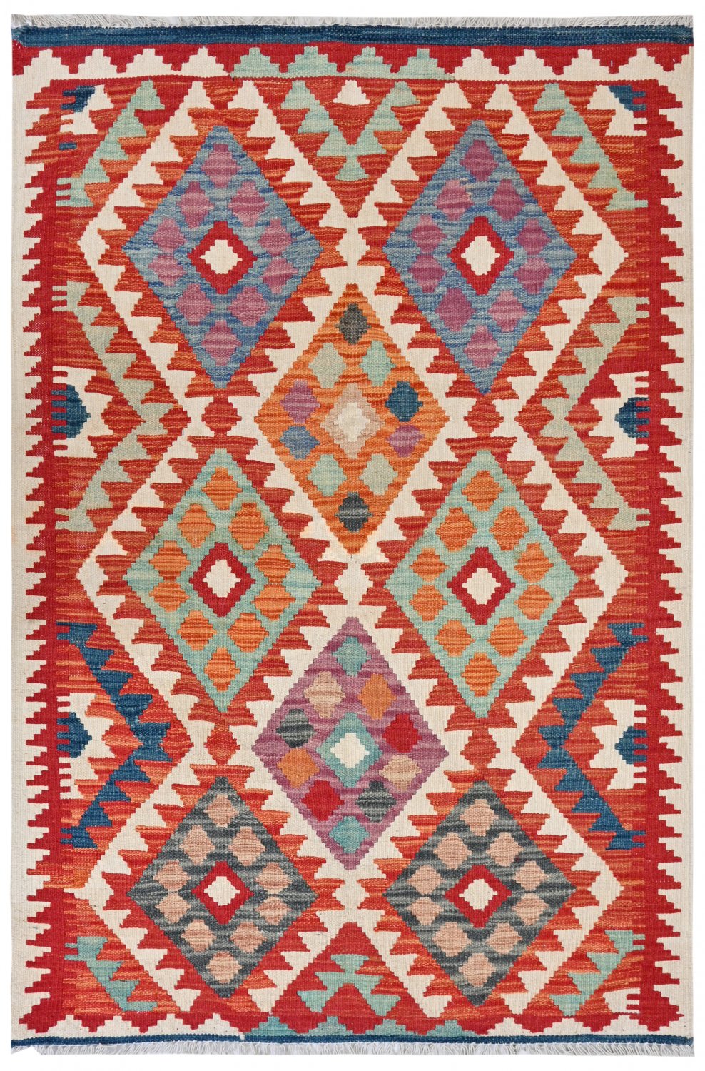 Kilim rug Afghan 158 x 108 cm